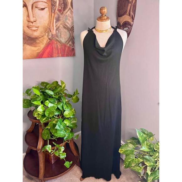 NWOT Sinew Moon Onyx Thermal Mexicali Blues Maxi Dress. Never worn - Picture 1 of 8